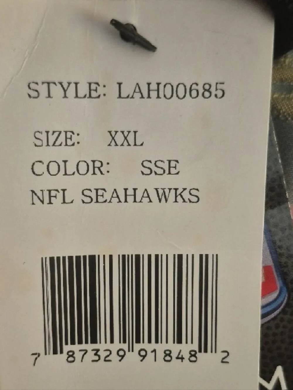 Team Apparel Seattle Seahawks Black, Neon Green & Navy Varsity Bomber Jacket